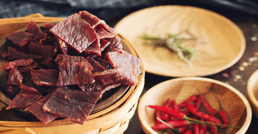 cách làm thịt trâu khô bằng lò vi sóng