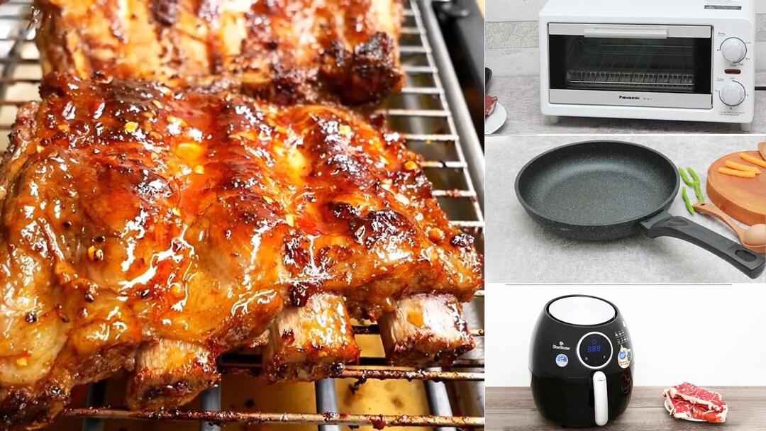 Cách nướng sườn bằng lò vi sóng không bị khô