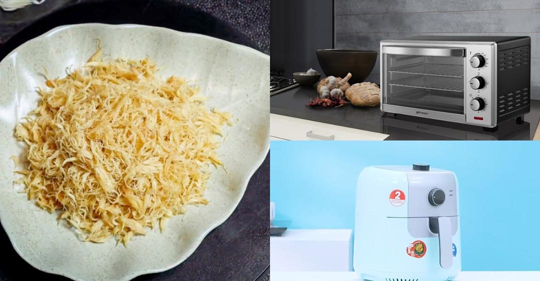 Cách sấy chà bông bằng nồi chiên không dầu