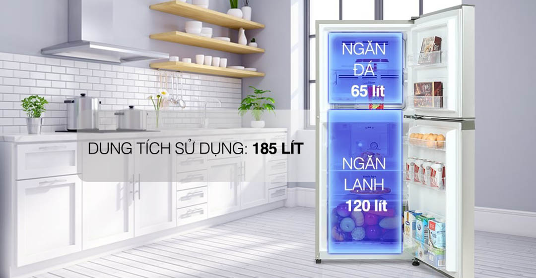 Tủ lạnh Casper Inverter 258 lít RT-270VD