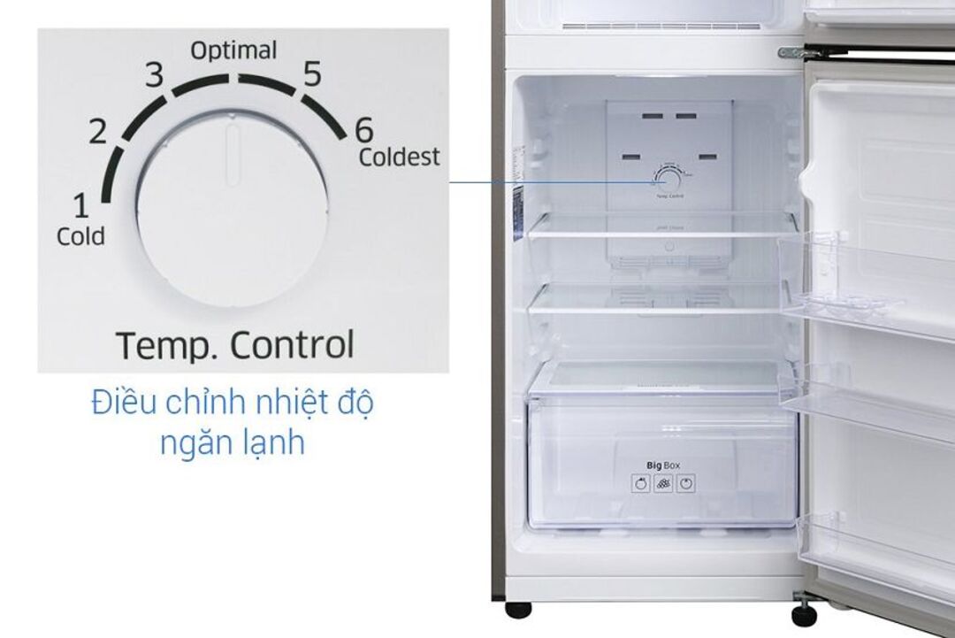 Điều chỉnh nhiệt độ của tủ lạnh Samsung phụ thuộc vào yếu tố nào?