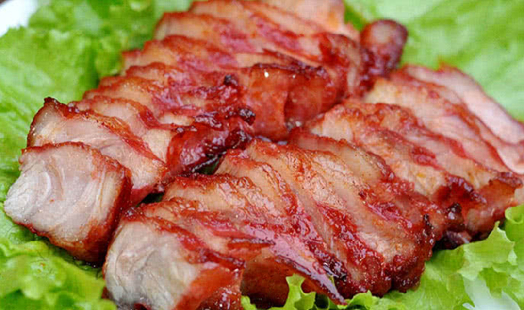 làm thịt xá xíu bằng lò vi sóng