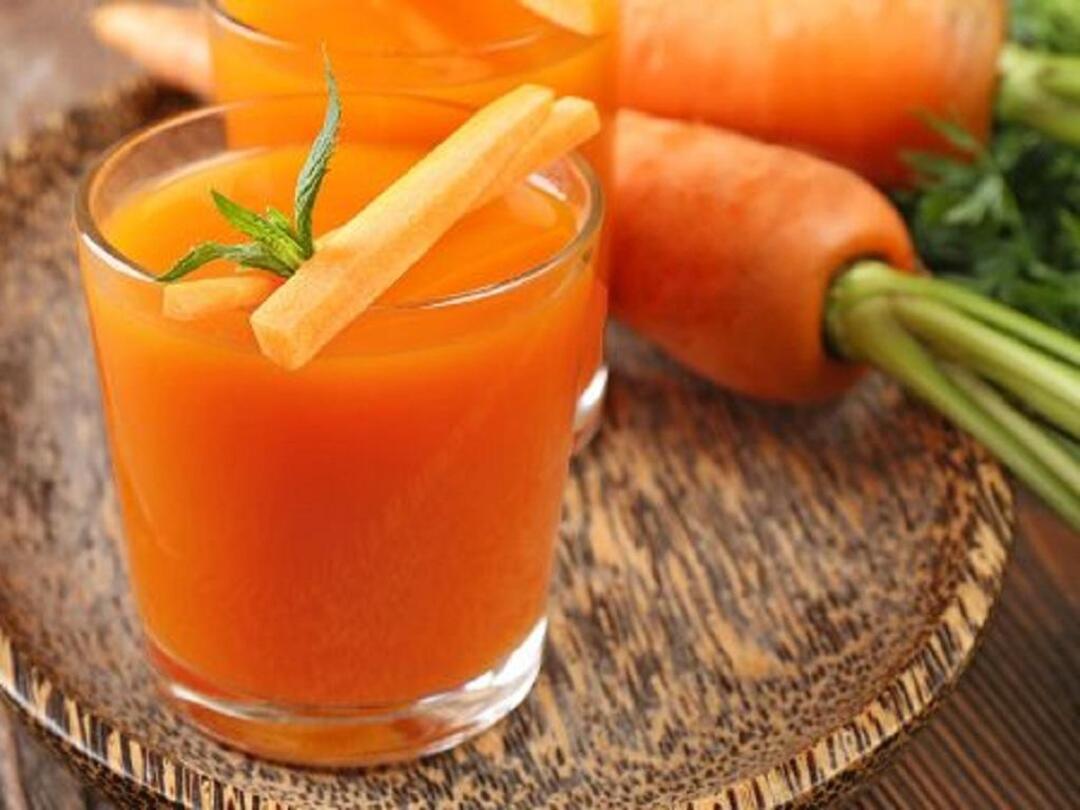 lợi ích của việc uống nước ép cà rốt