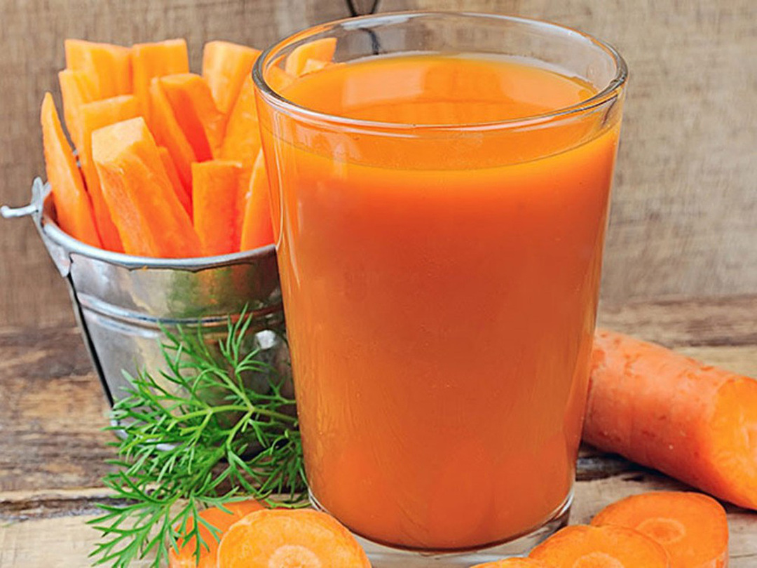 Lợi ích của việc uống nước ép cà rốt