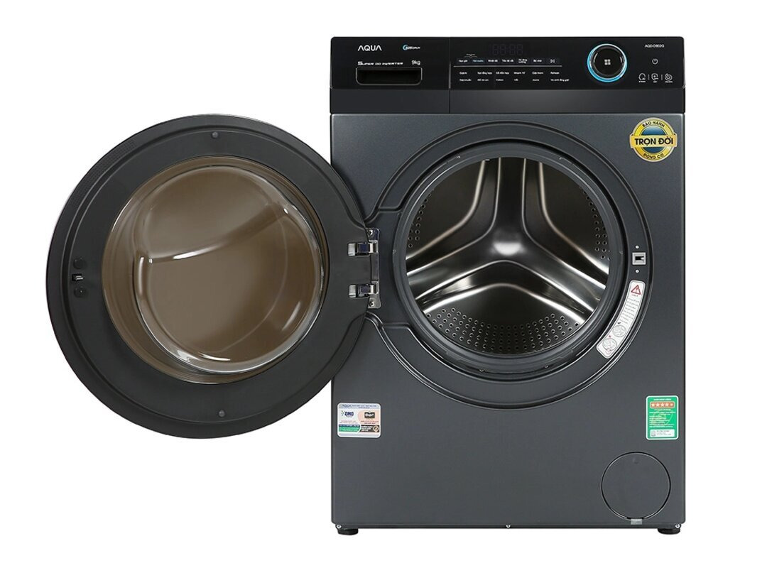 Máy giặt Aqua Inverter 9 kg AQD- D902G BK