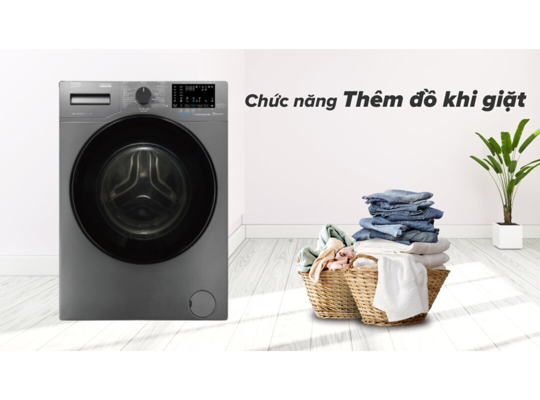 Máy giặt Beko Inverter 10 kg WCV10648XSTM
