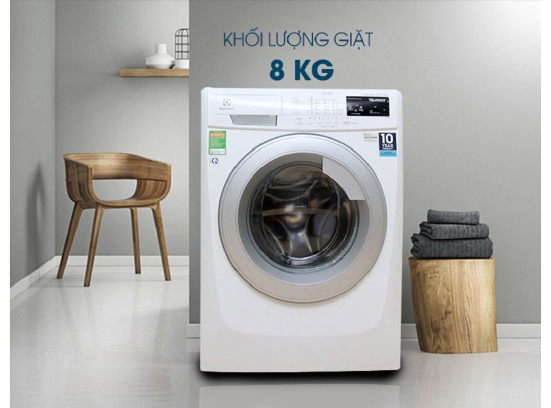 Máy giặt Electrolux Inverter 8 Kg EWF12844S