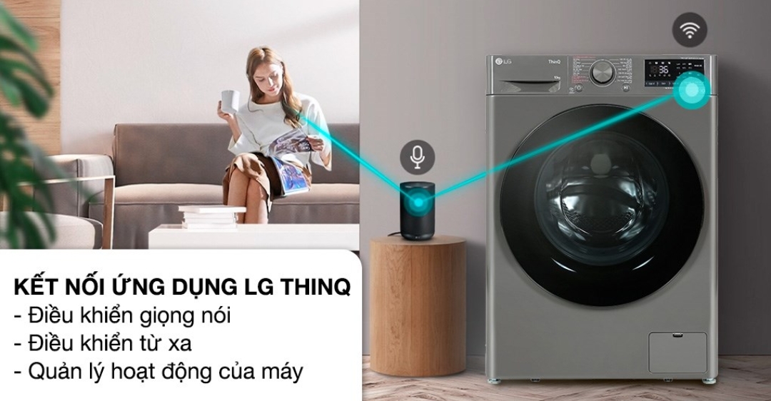 Máy giặt LG AI DD Inverter 10 kg FV1410S4M1