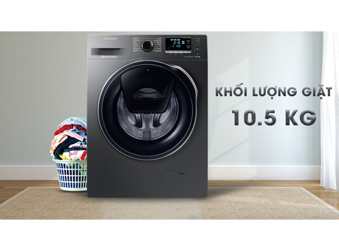 Máy giặt Samsung Inverter 10.5 Kg WW10K6410QX/SV