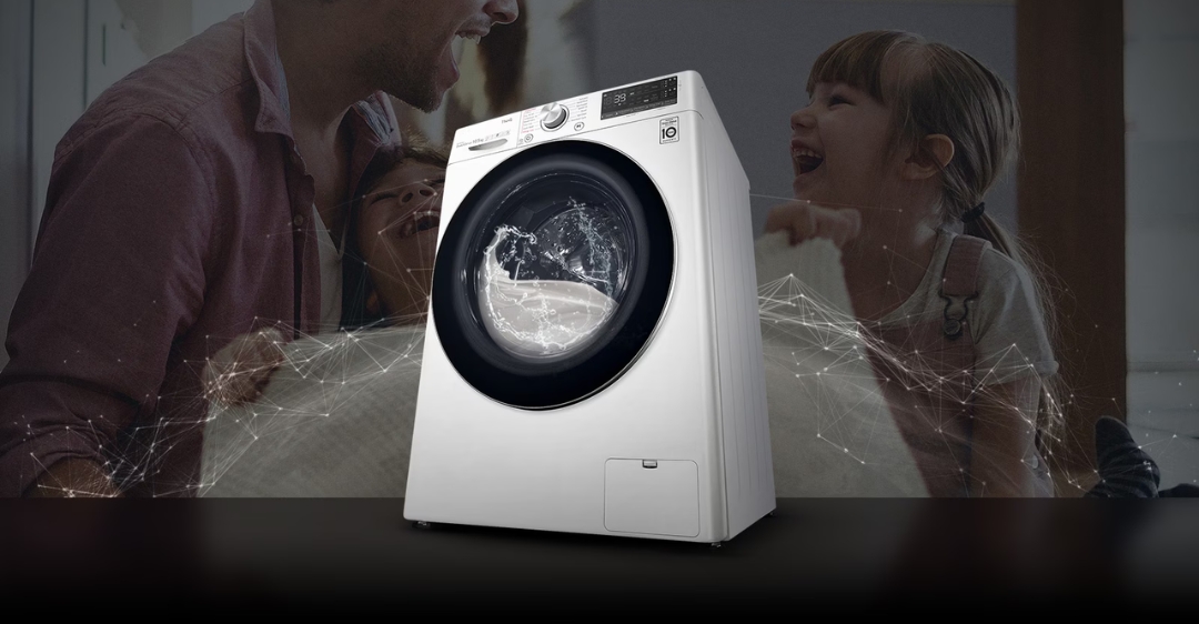 Máy giặt sấy LG AI DD™ Inverter 14kg FV1414H3BA