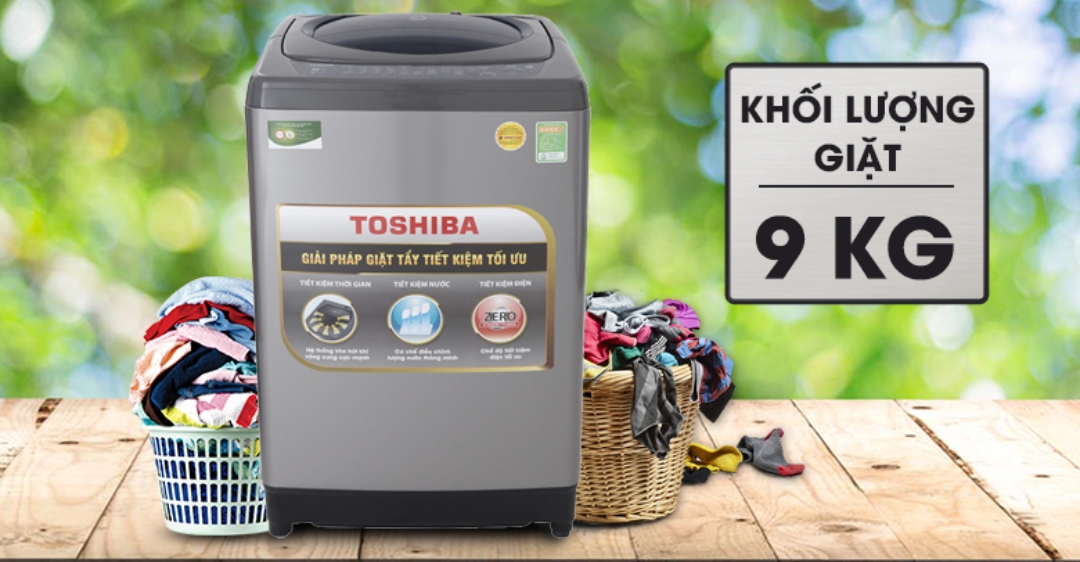 Máy giặt Toshiba 9 kg AW-H1000GV (SB)