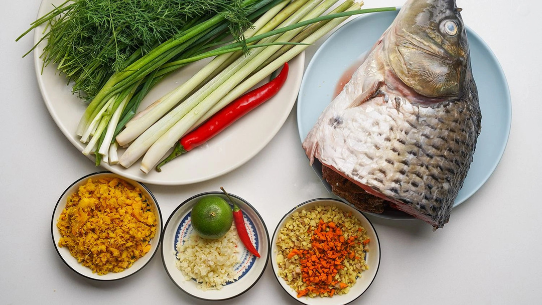 Nguyên liệu làm cá hấp bia
