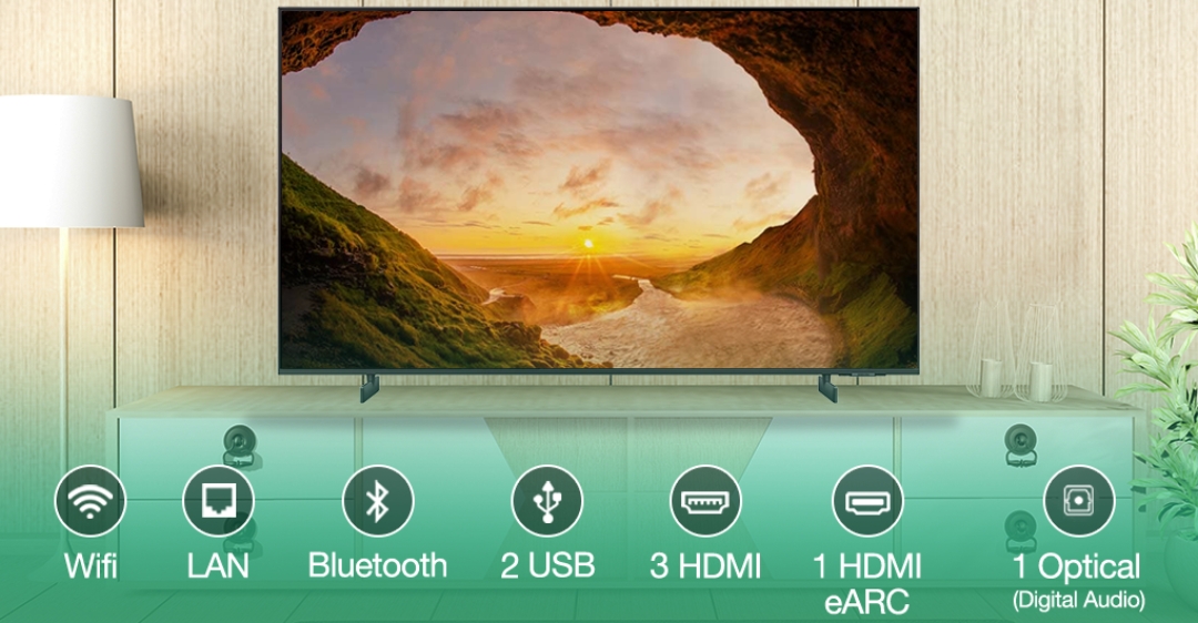 Smart Tivi Samsung 4K 43 Inch UA43CU8000