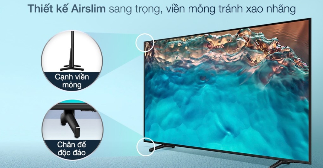 Smart Tivi Samsung 4K Crystal UHD 55 Inch UA55BU8000