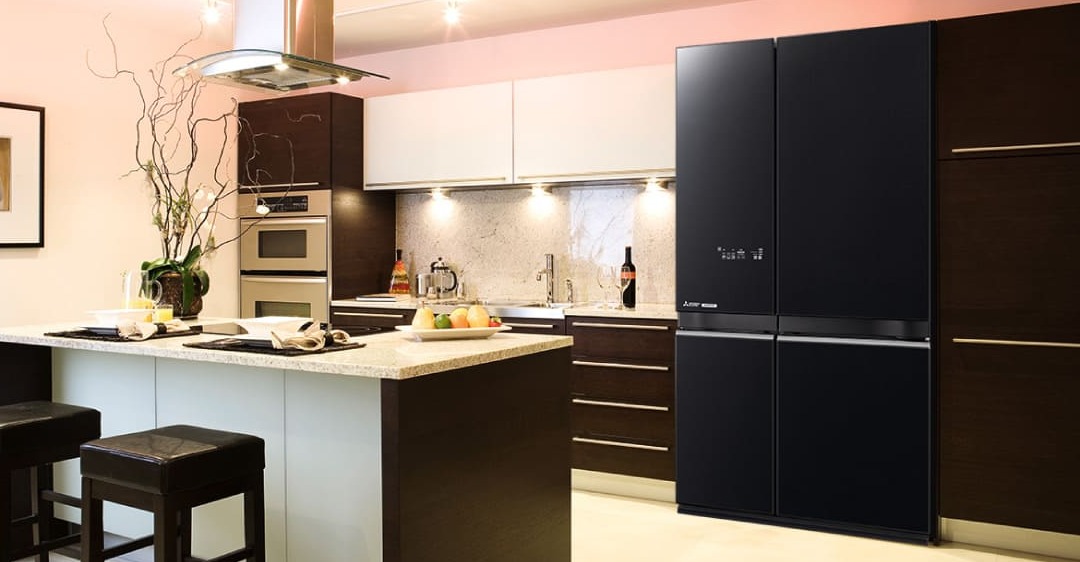 Tủ Lạnh Mitsubishi Inverter 414 Lít MR-V50ER-BRW-V