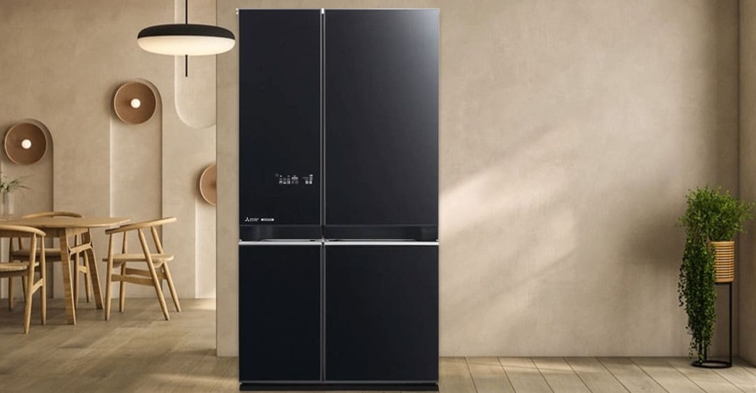 Tủ Lạnh Mitsubishi Inverter 580 lít MR-L72EN-GBK-V