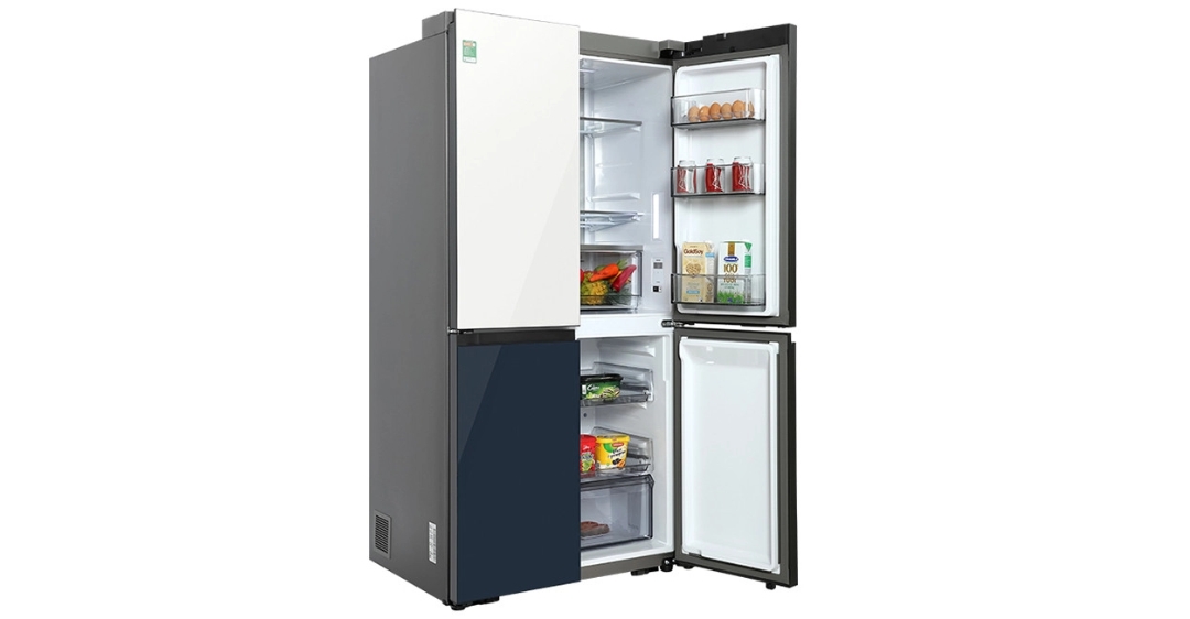 Tủ lạnh 4 cánh Bespoke với Triple Cooling RF60A91R177/SV