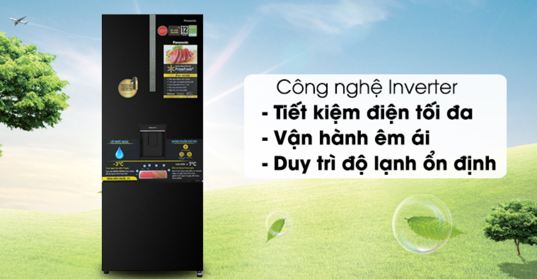 tủ lạnh Panasonic Inverter 417 lít NR-BX471GPKV