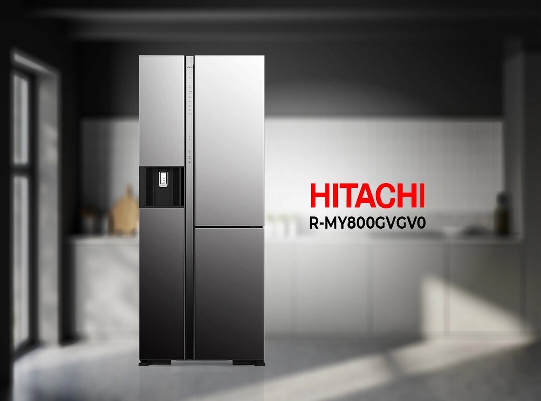 2. Tủ lạnh 455 lít Hitachi R-FWB545PGV2