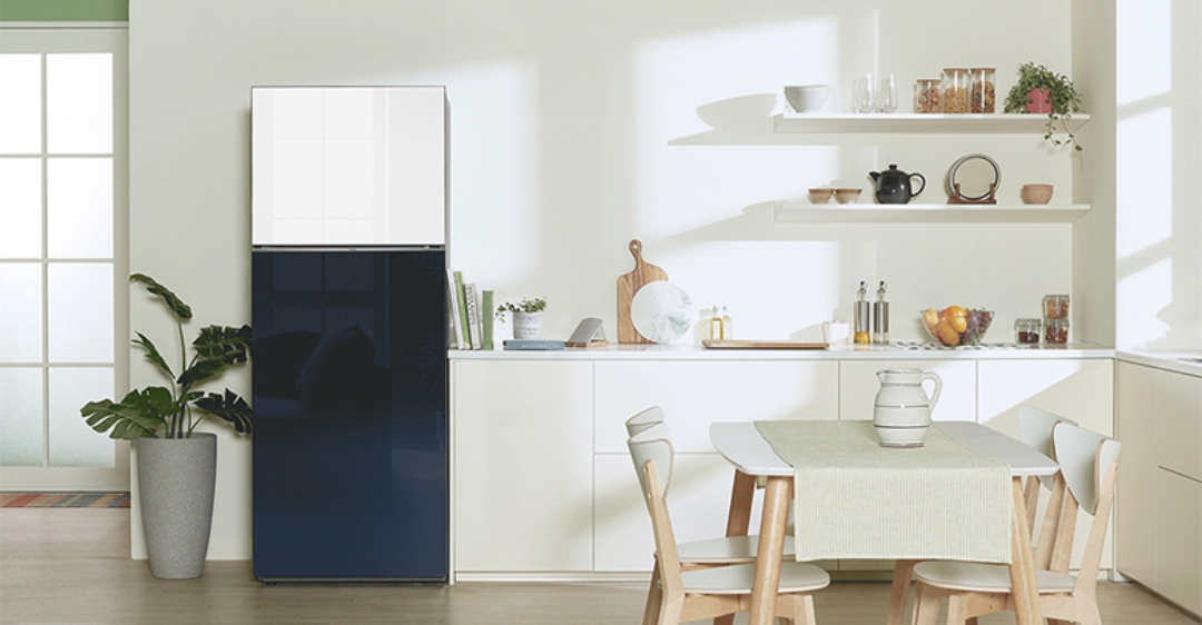 Tủ lạnh Samsung 2 cánh Bespoke Inverter 305 lít RT31CB56248ASV