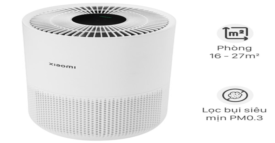 3. Máy lọc không khí Xiaomi Smart Air Purifier 4 compact EU (BHR5860EU) 27W