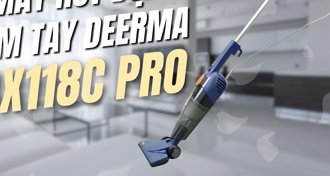 Máy hút bụi cầm tay Deerma DX118C Pro