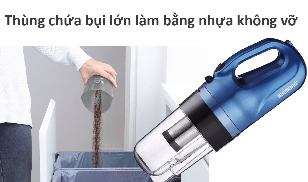 Máy hút bụi cầm tay ô tô Shimono SVC1016-C