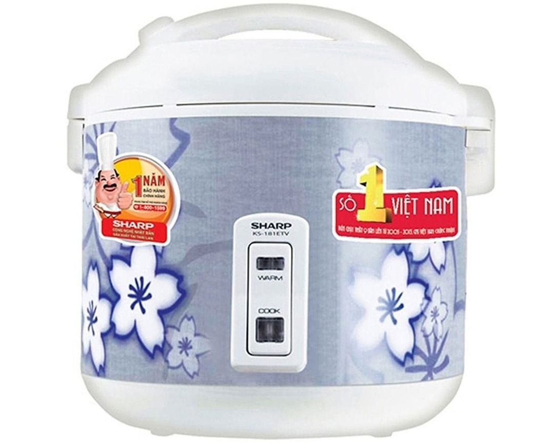 Nồi Cơm Điện Nắp Gài SHARP KS-R23STV-RL
