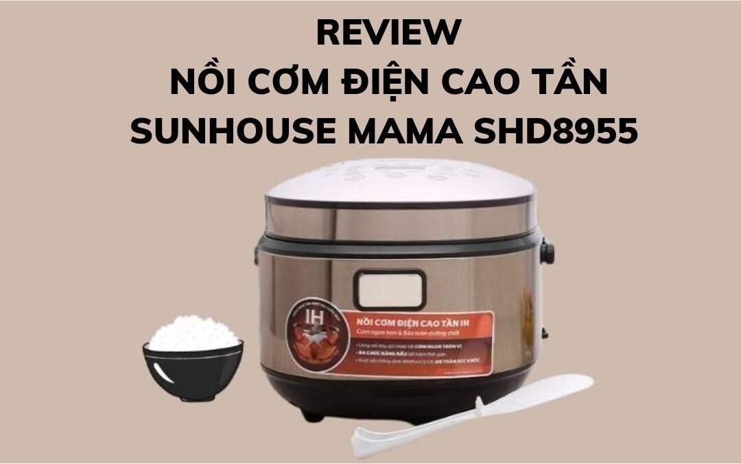 Nồi cơm cao tần Sunhouse Mama 1.5 lít SHD8955