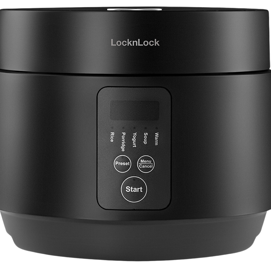 Nồi cơm điện Lock&Lock Compact Rice Cooker EJR346BL