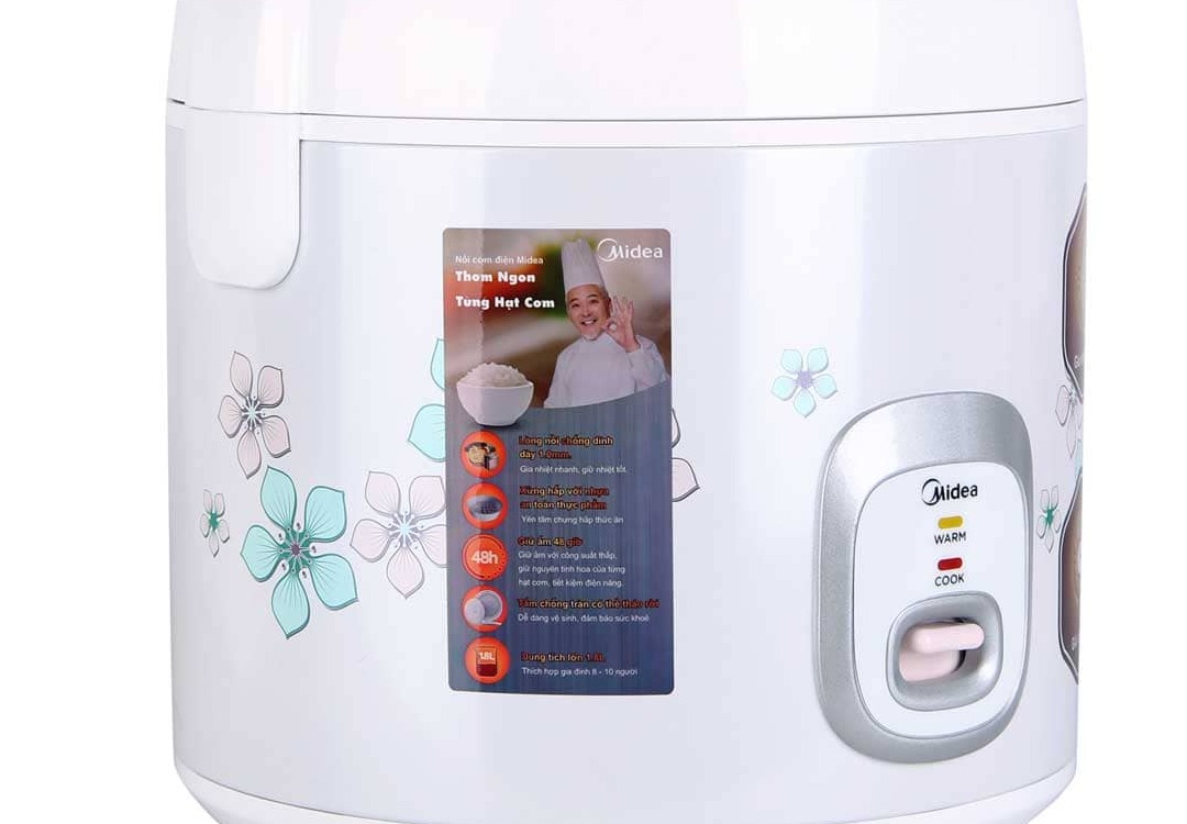 Nồi cơm điện Midea 1.8 lít MR-CM18SQ