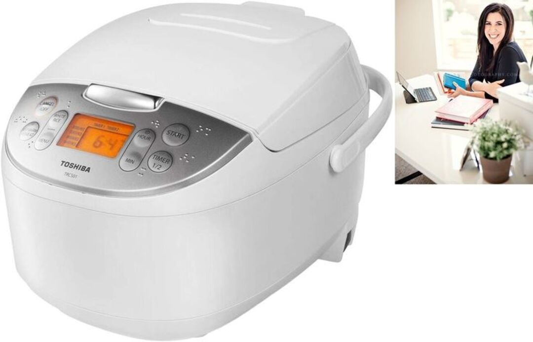 Nồi cơm điện Toshiba TRCS01 6-Cup Rice Cooker