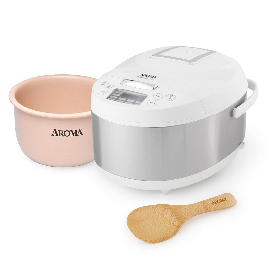 Nồi cơm điện mini Aroma Housewares ARC-6206C Ceramic Rice Cooker