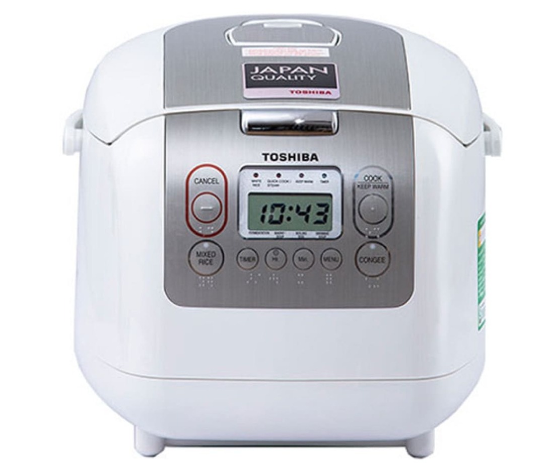 Nồi cơm điện tử Toshiba 1.8 lít RC-18DH2PV(W)