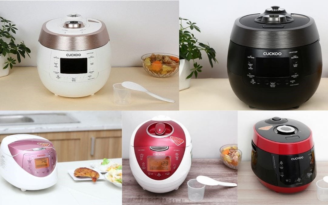 Nồi cơm điện tử áp suất Cuckoo 1.8 lít CRP-RT1008FWHPGVN