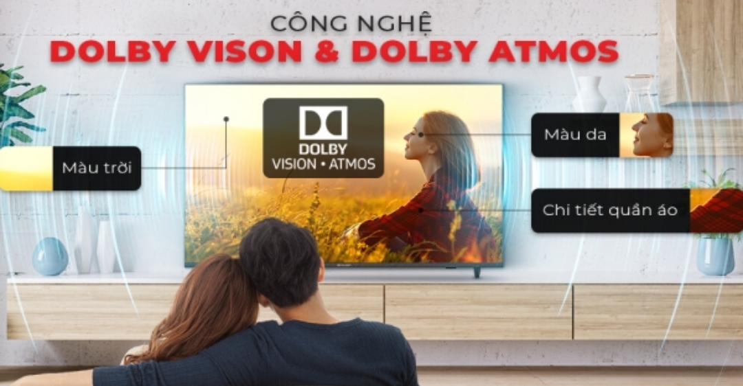 Android Tivi Sharp LED 4K 55 inch 4T-C55DJ3X