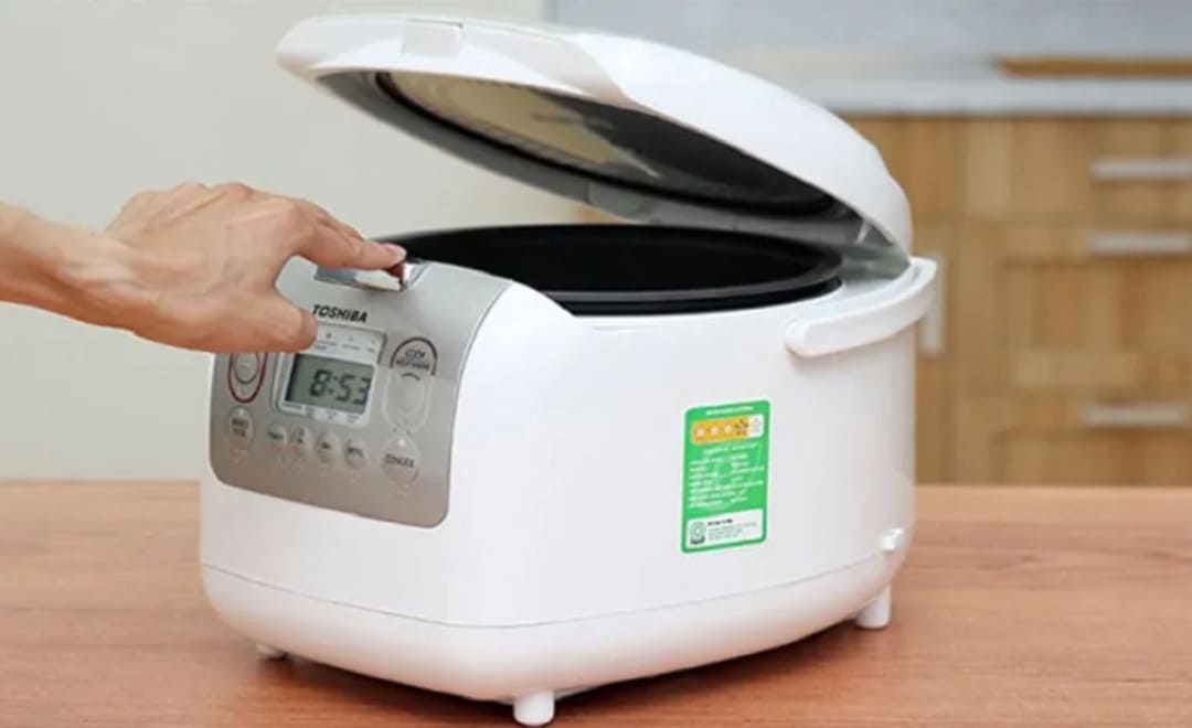 cách xông hơi bằng nồi cơm điện