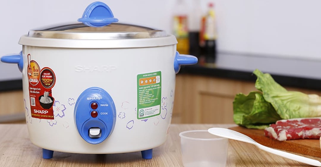 Nồi cơm nắp rời Sharp KSH-D19V