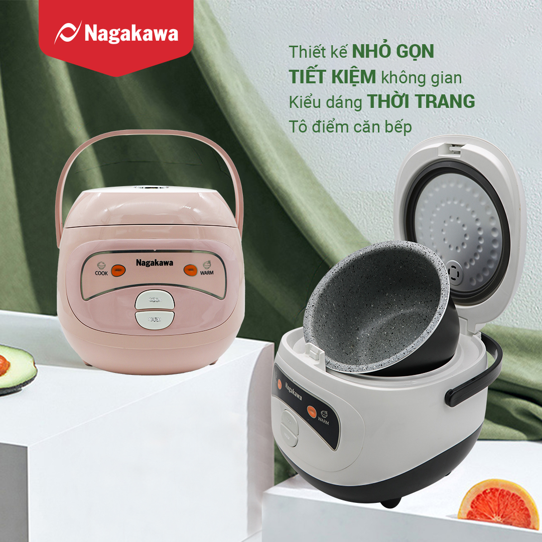 Nồi cơm điện 1 lít Nagakawa NAG0134