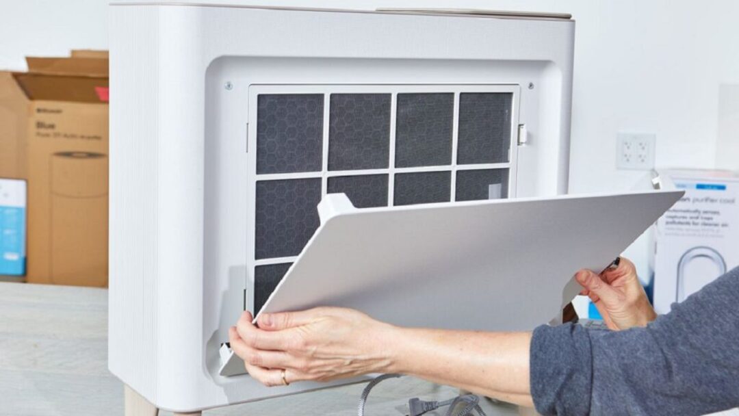 Cách lắp màng lọc máy lọc không khí vào thiết bị
