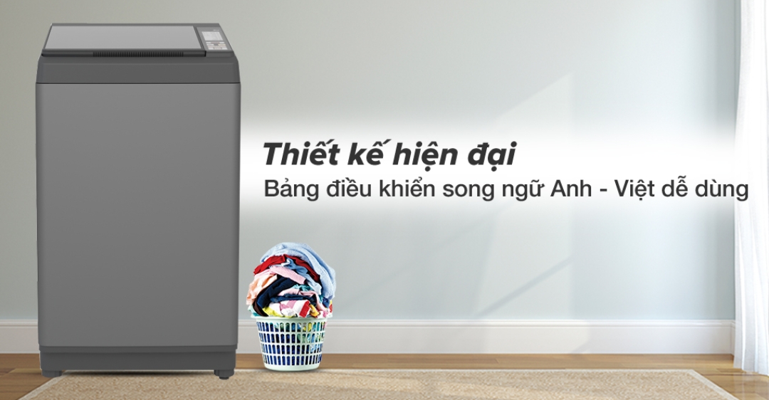 Máy giặt Aqua 9 kg AQW-S90CT S