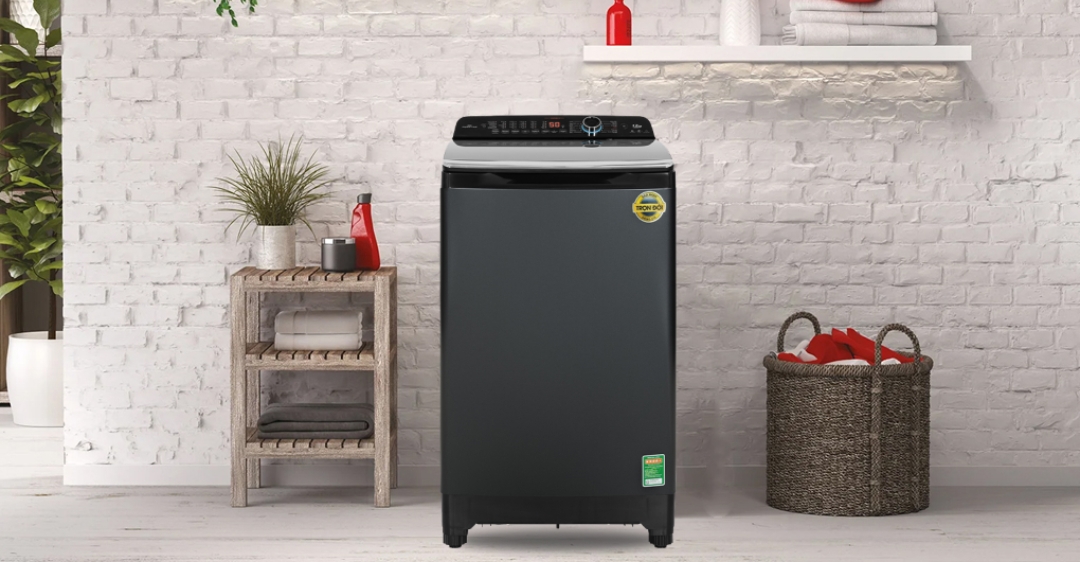 Máy giặt Aqua Inverter 12 kg AQW-DR120HT BK