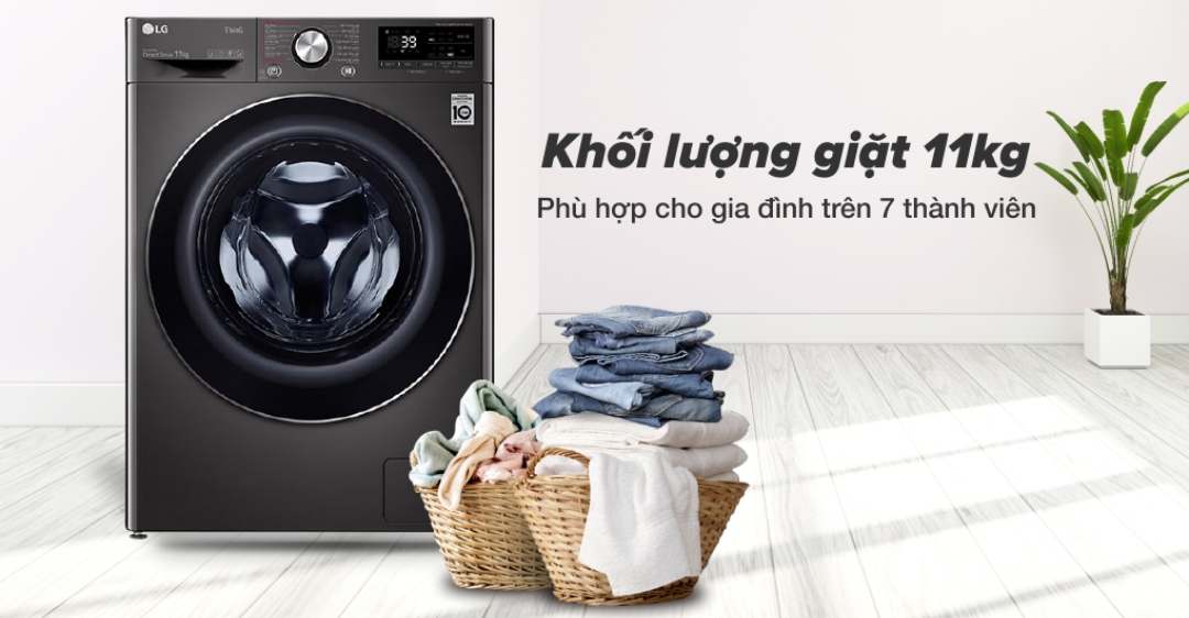 Máy giặt LG AI DD Inverter 11 kg FV1411S3B