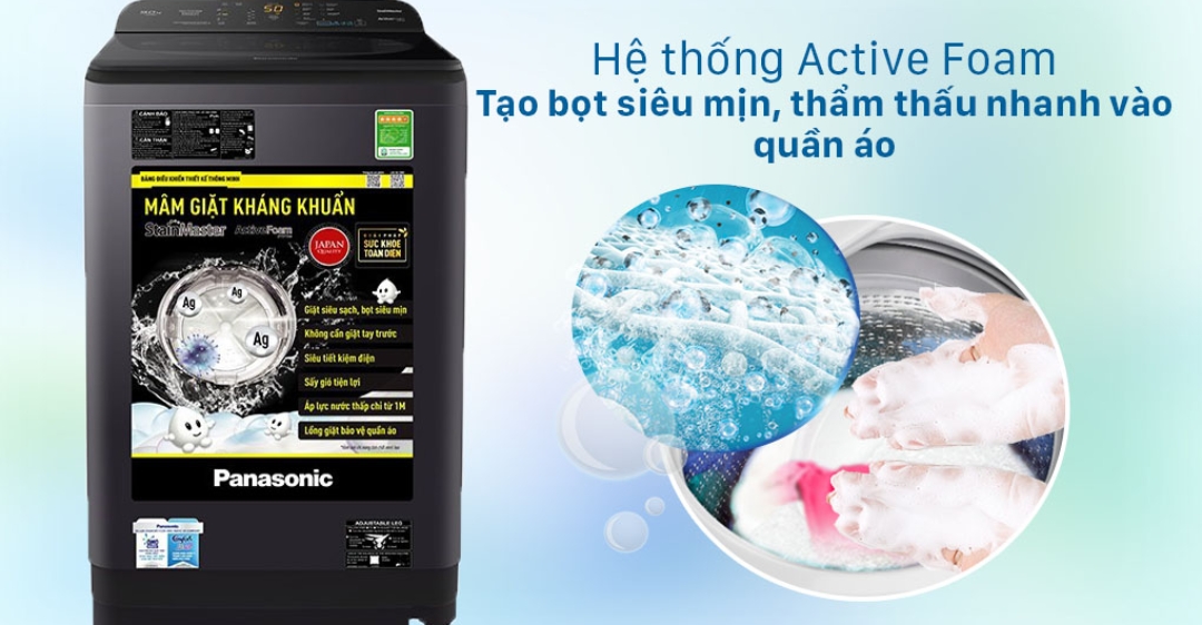 Máy giặt Panasonic 8.5 Kg NA-F85A9BRV