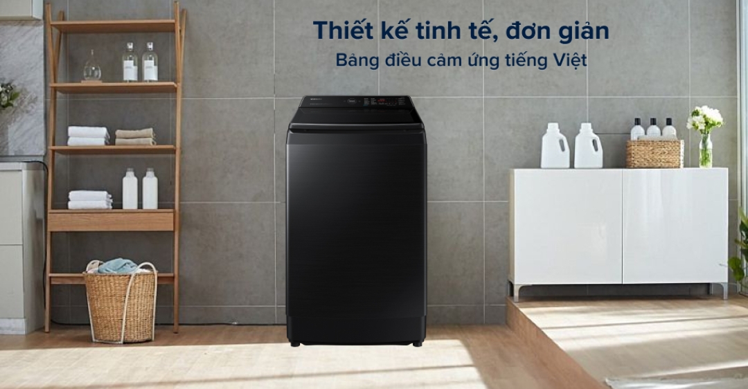 Máy giặt Samsung Inverter 12 kg WA12CG5886BVSV