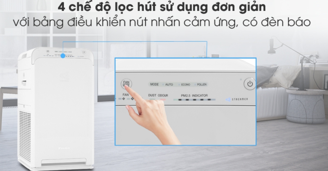 Máy lọc không khí Daikin MC40UVM6 23W