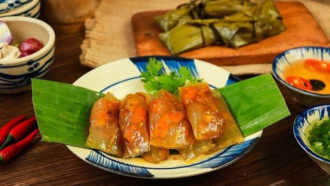 Nguyên liệu cần chuẩn bị cho việc hấp bánh lọc
