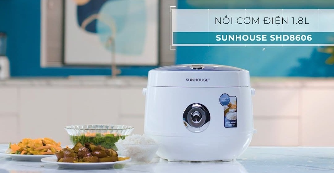 Nồi cơm điện Sunhouse