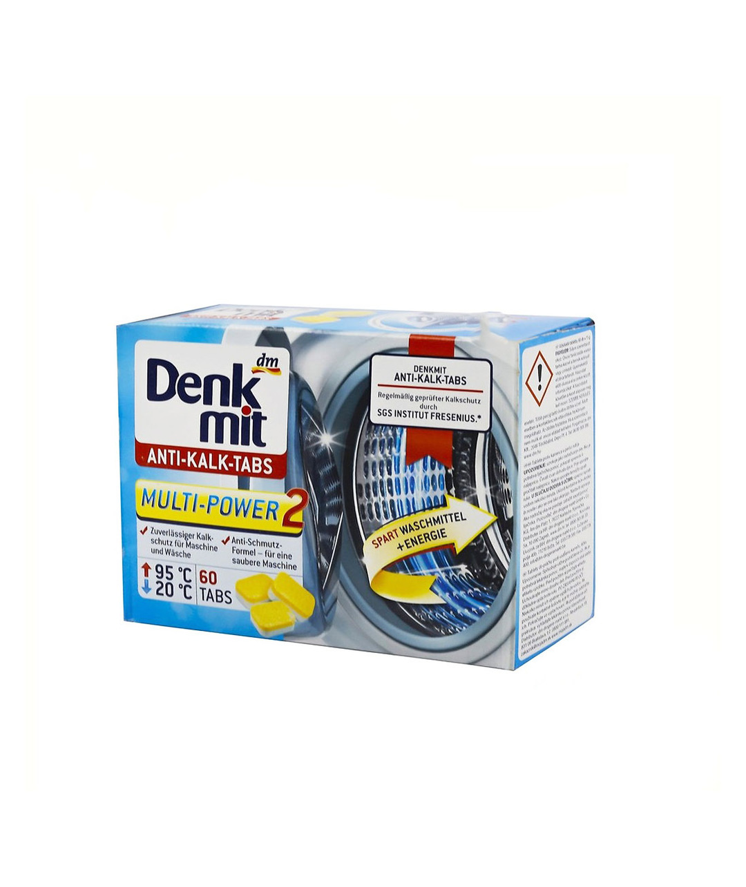 Tác dụng của viên tẩy máy giặt Denkmit