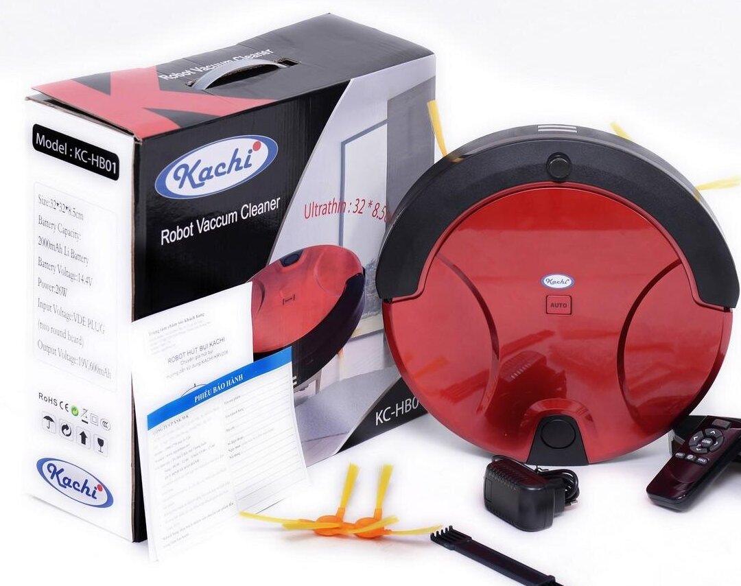 Hướng dẫn sử dụng Robot hút bụi Kachi